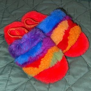 UGG | Fluff Yeah Slide Cali Collage | Toddler | 12